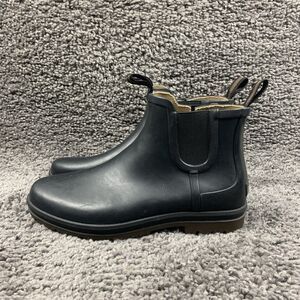 L.L. Bean Black Ankle Winter Boots